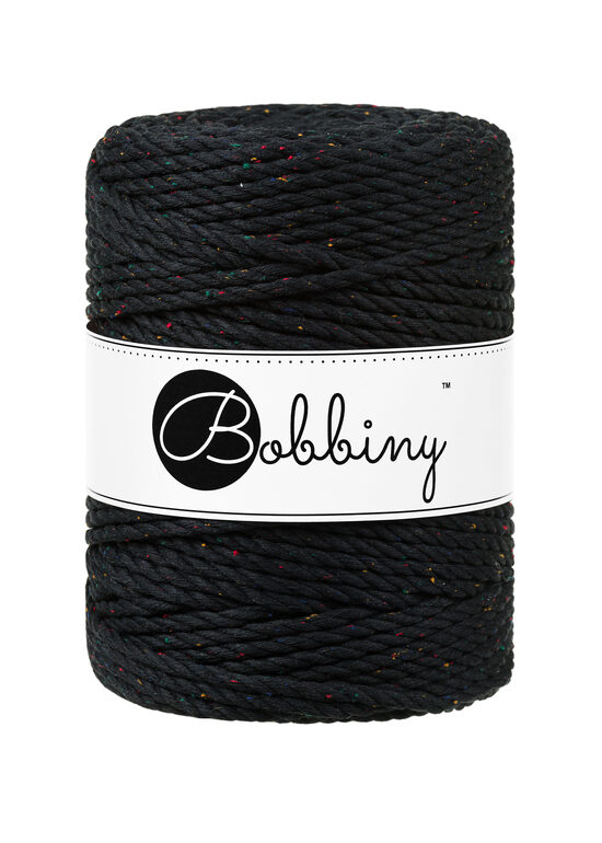 Makramē virve 3PLY - Midnight Dust